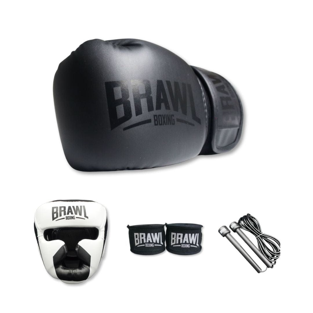 BRAWL-BOXING Boxing gloves Brawl Boxing Sparring Bundle Black Edition