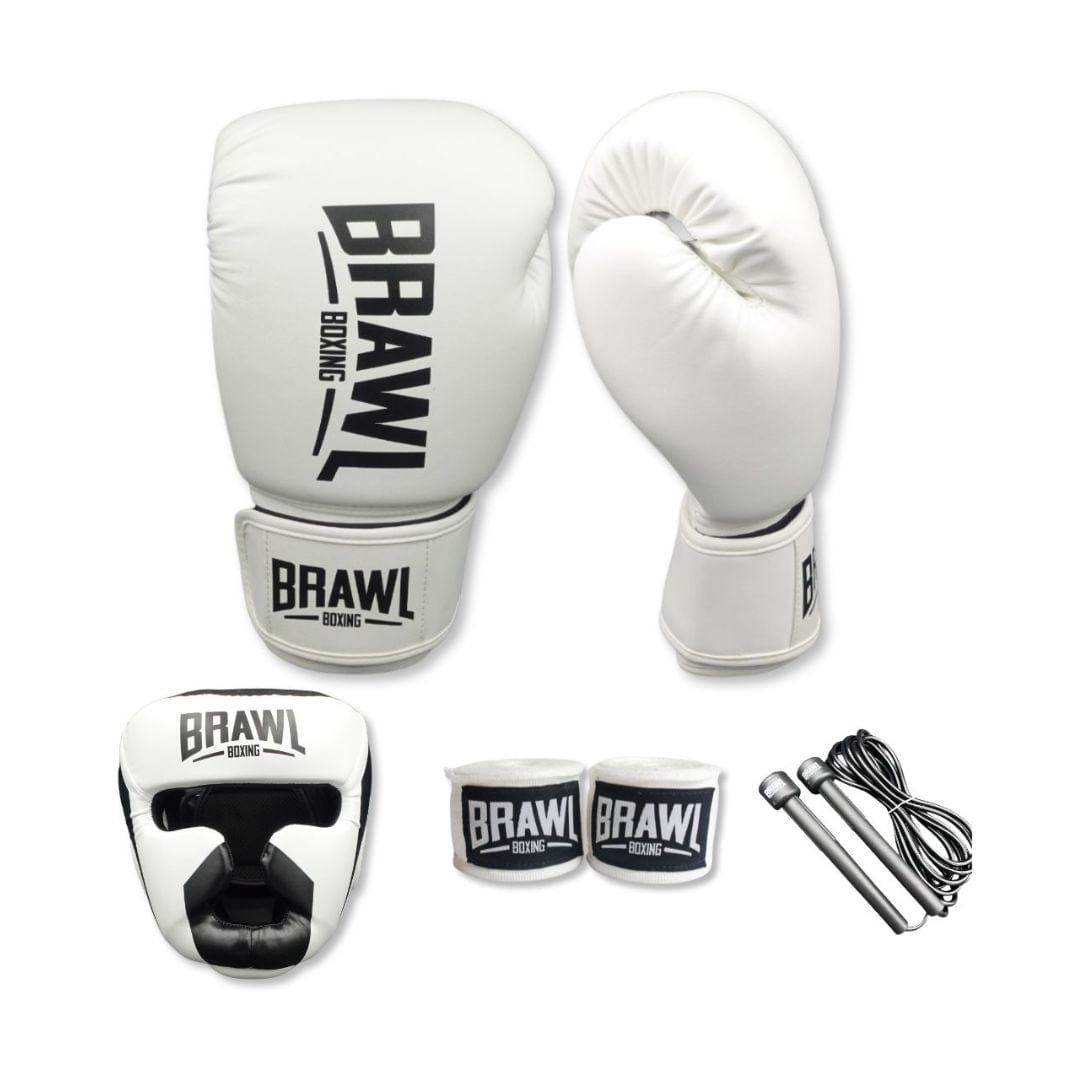 BRAWL-BOXING Boxing gloves Brawl Boxing Sparring Bundle White Edition