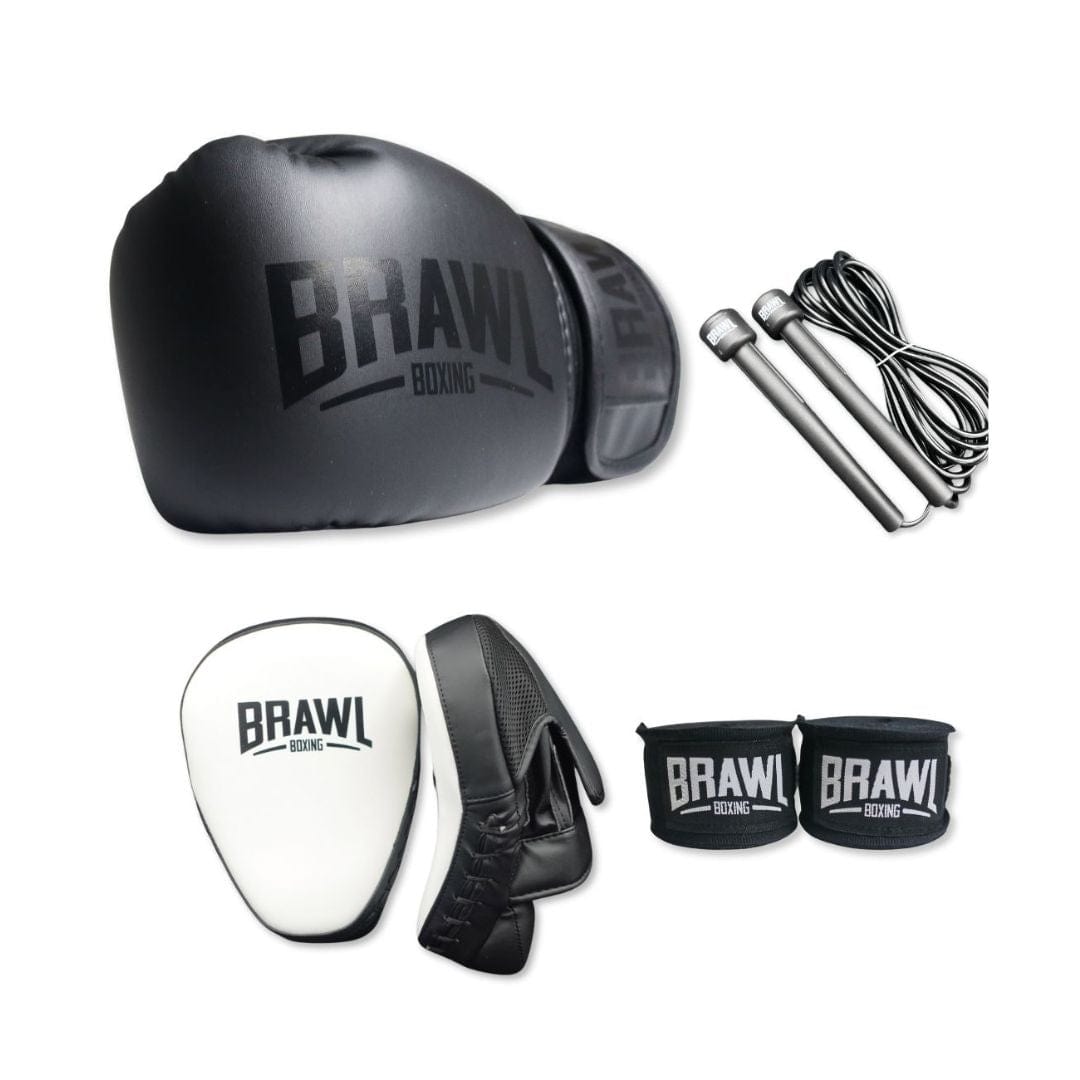 BRAWL-BOXING Boxing gloves Brawl Boxing Training Bundle Black Edition